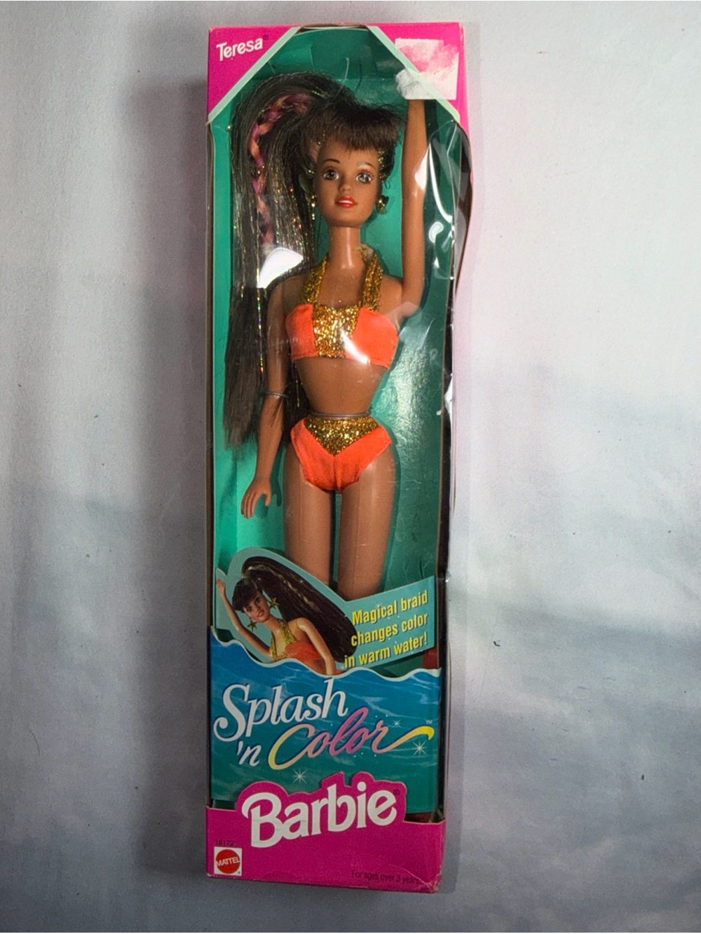 Barbie Teresa Splash 'n Color Doll - Orange & Gold Costume
